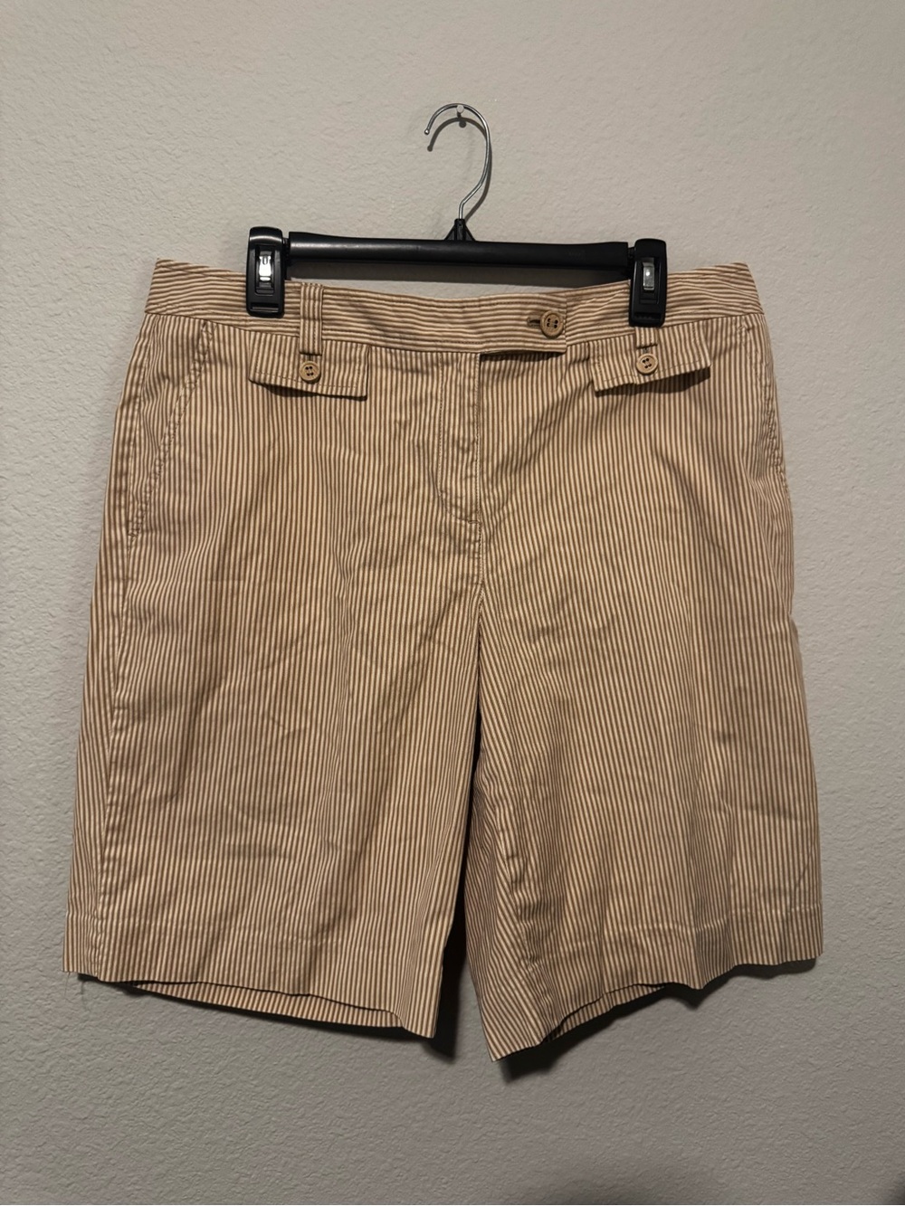 Talbots striped bermuda shorts